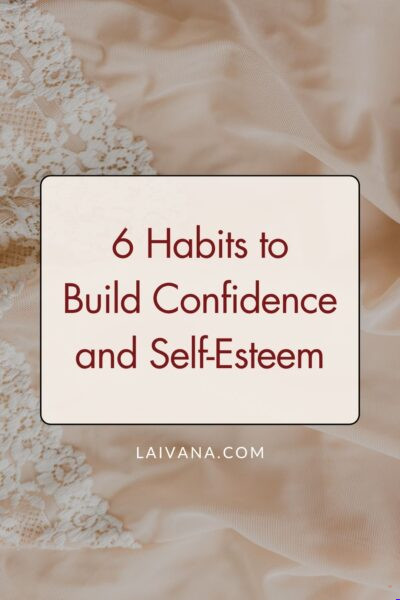 self-confidence habits