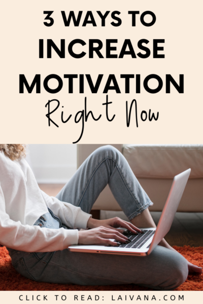 increase motivation