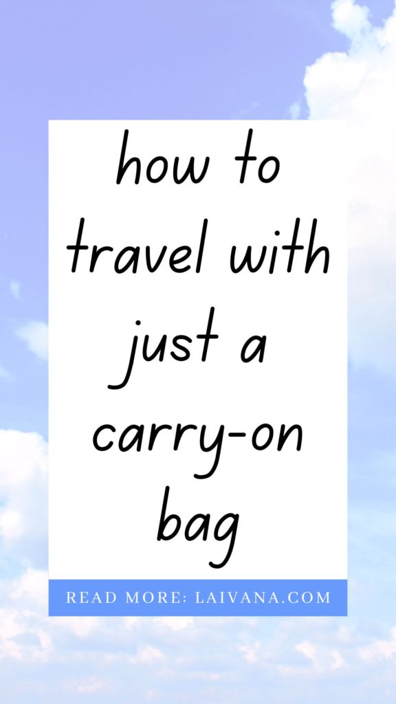 carry on bag