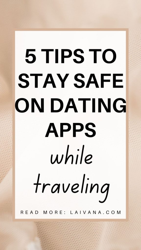 dating apps while traveling