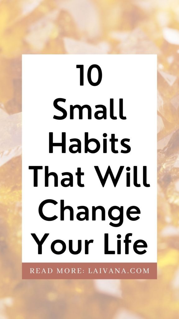 compound effect of small habits