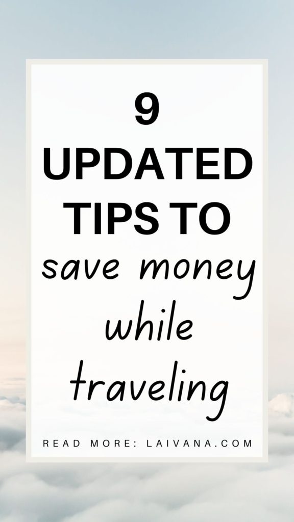 travel tips to save money while traveling