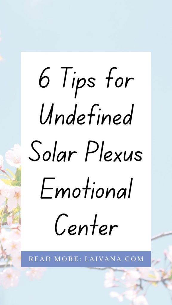 undefined solar plexus emotional center