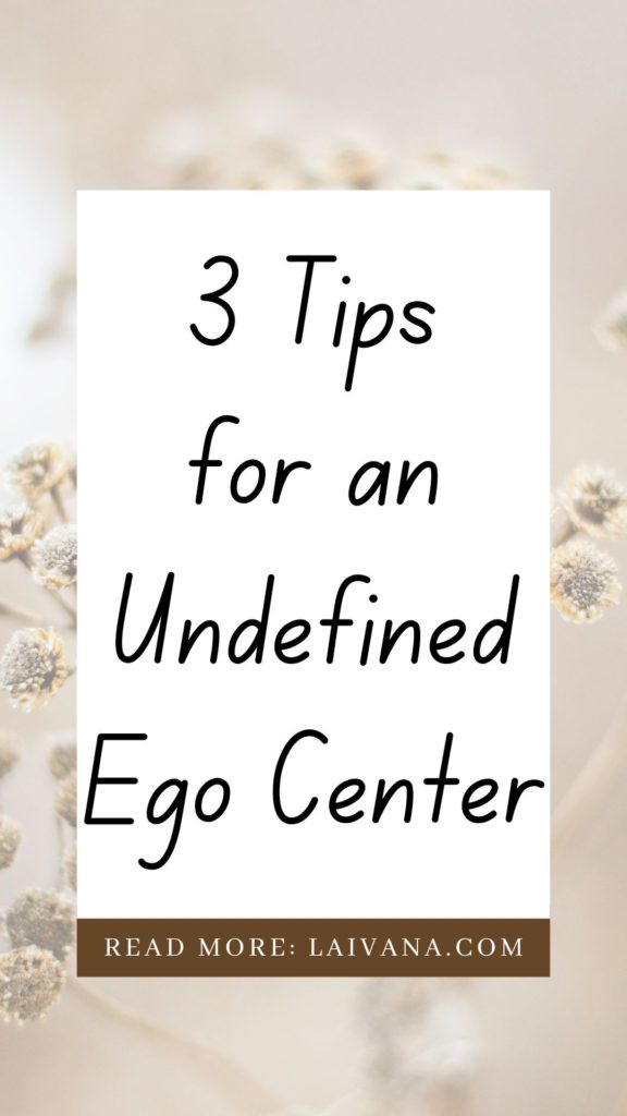 undefined ego center