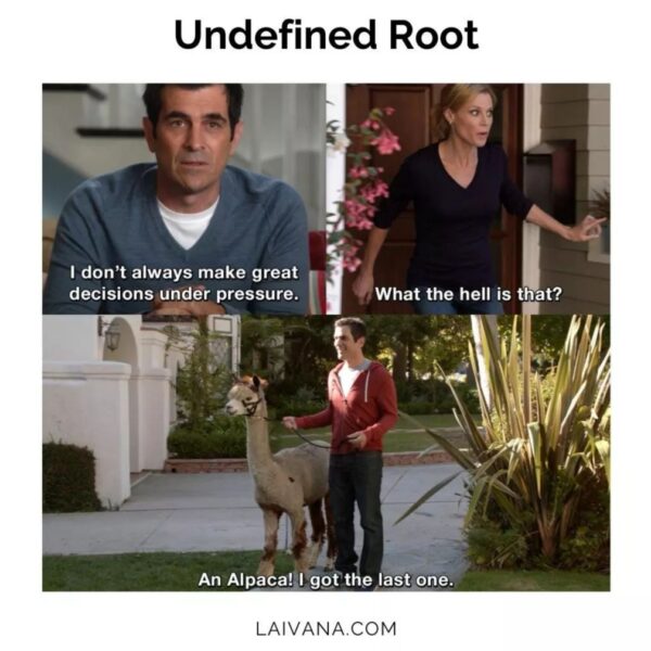 undefined root center