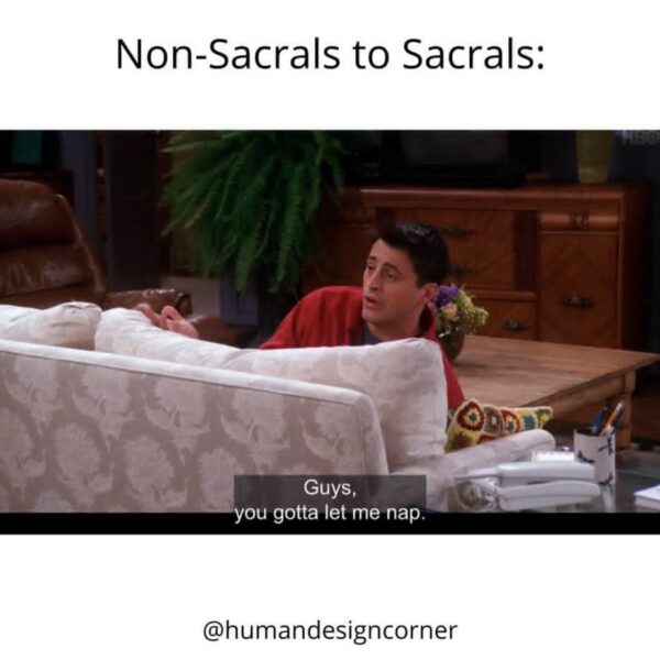 undefined sacral center human desi