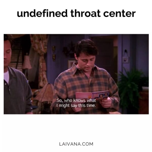 undefined throat center