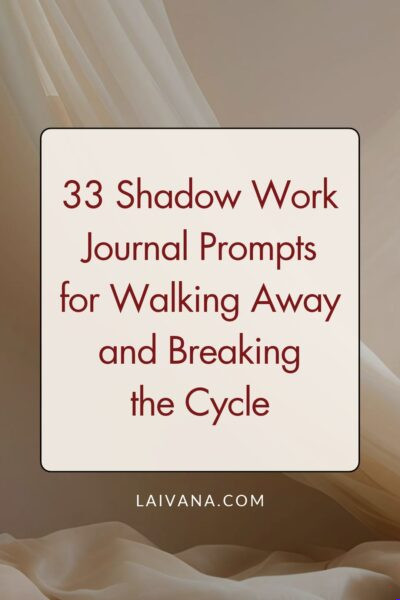shadow work journal prompts for walking away